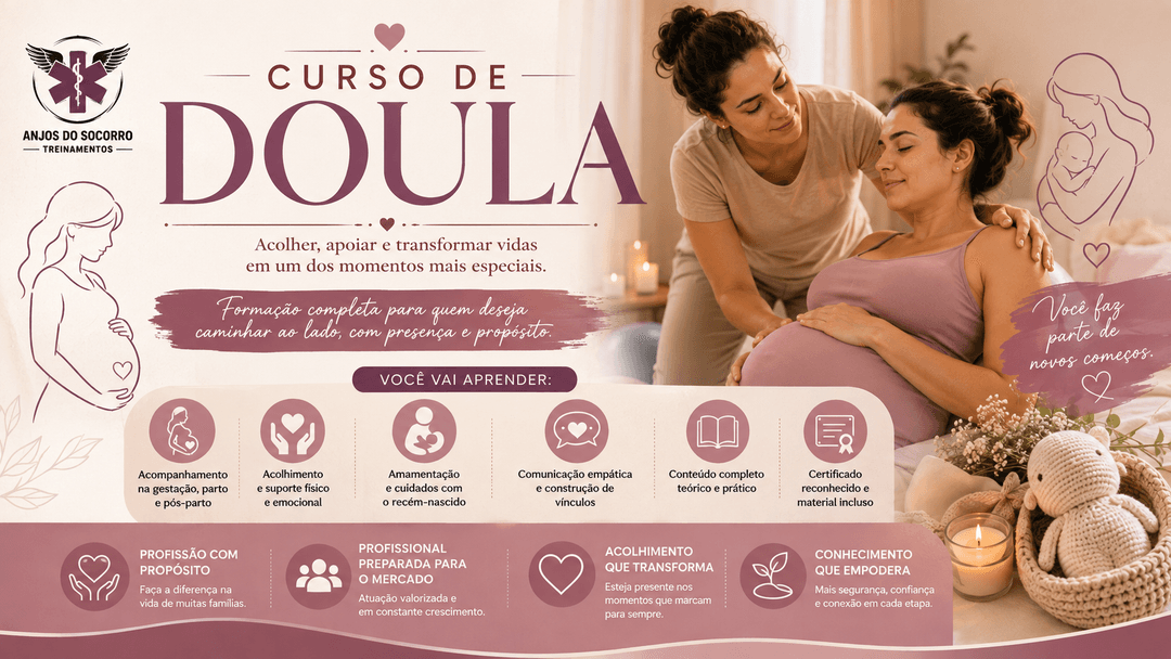 Capa do curso CURSO BÁSICO DE DOULA
