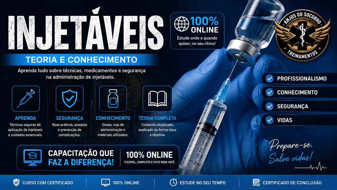 Capa do curso CURSO DE INJETÁVEIS