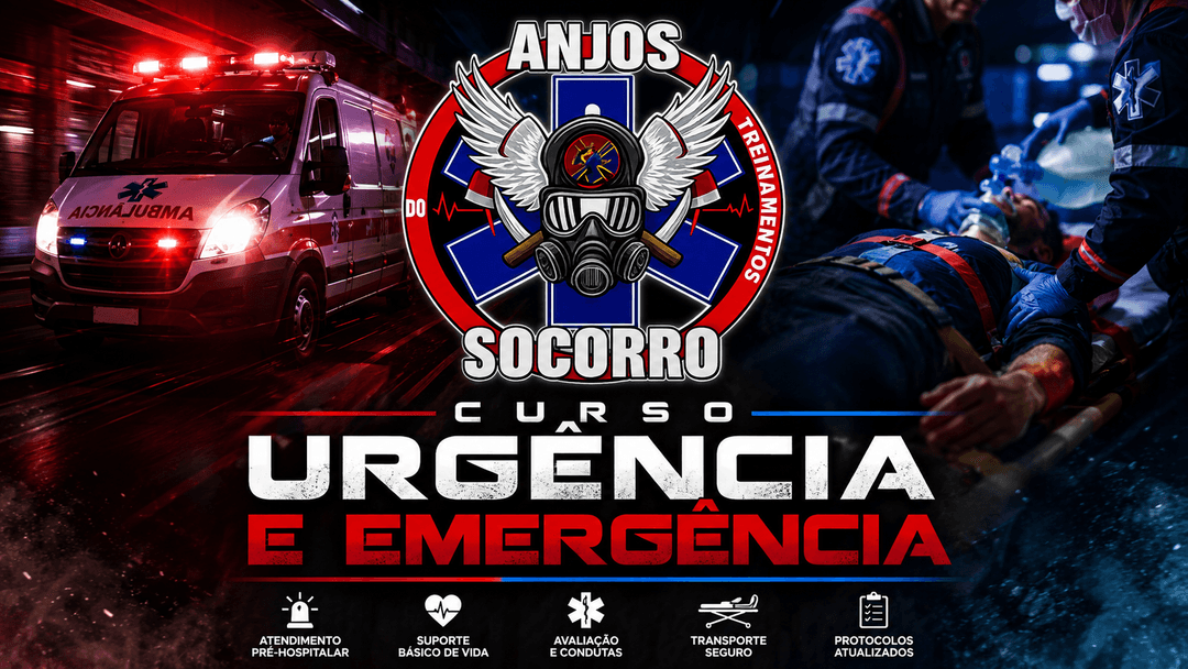 Capa do curso URGÊNCIA E EMERGÊNCIA